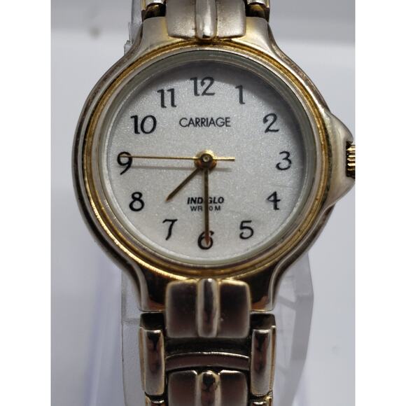 Women's Carriage by Timex watch. Indiglo. Water resistant, 30M - Picture 1 of 8